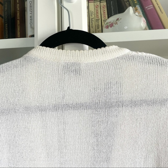 Vintage Made in Italy Crochet Cardigan Sweater - Picture 11 of 15